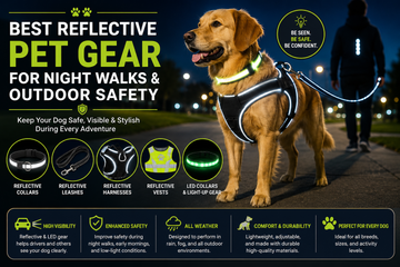 Best Reflective Pet Gear for Night Walks & Outdoor Safety